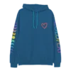 BLUEHEARTHOODIENEW 2024 MUSIC OF THE SPHERES WORLD TOUR HEART HOODIE
