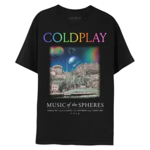 DUBLIN-EVENTTEE-080824 Dublin August/September 2024 Music Of The Spheres Limited Edition Tour Tee