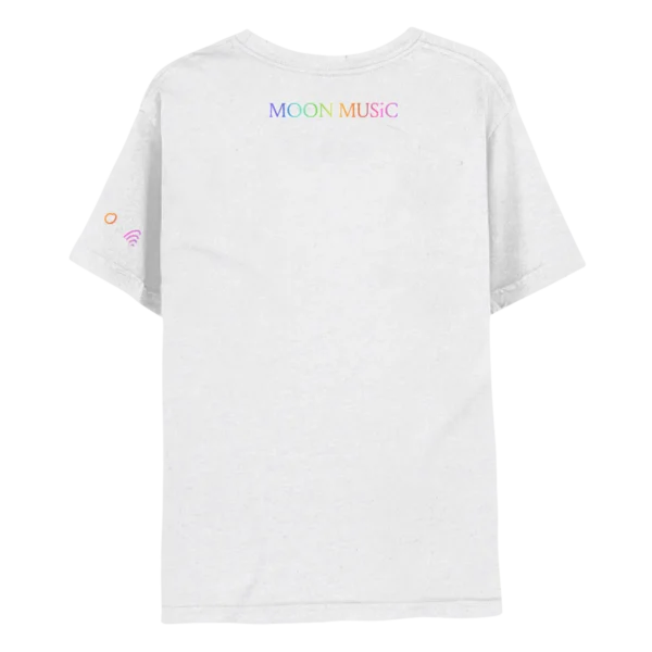 col-white-tee-back COLDPLAY LOGO TEE